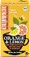Früchtetee, Orange & Lemon mit Orange & Zitrone (20 Beutel) Cupper