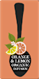 Früchtetee, Orange & Lemon mit Orange & Zitrone (20 Beutel) Cupper
