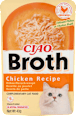 Polievka pre mačky Broth kurací vývar CIAO