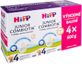 pokračovací mléčná kojenecká výživa 4 Junior Combiotik 24m, 4x600g HiPP