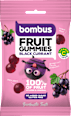 ovocné kousky Fruit Gummies s příchutí černý rybíz bombus