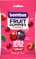 ovocné kousky Fruit Gummies s příchutí třešeň bombus