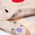 Body Langarm Pro Climate mit Obst-Muster, beige, Gr. 98/104 ALANA