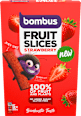 Fruit slices s příchutí jahoda 5x20 g bombus