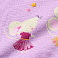 Sweatshirt mit Mäuse-Motiv, lila, Gr. 62 ALANA