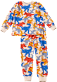Schlafanzug Pro Climate mit Dino-Muster, bunt, Gr. 110/116 ALANA