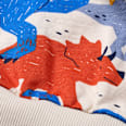 Sweatshirt mit Dino-Muster, blau & rot & gelb, Gr. 116 ALANA