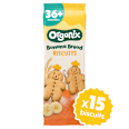 Biscuiți BIO cu banane, 3 ani+ Organix