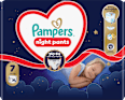 Éjszakai bugyipelenka, 7-es méret, 15kg+ Pampers night pants