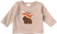 Langarmshirt mit Tier-Applikation, braun, Gr. 56 ALANA