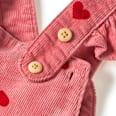 Kleid aus Kord mit Herz-Muster, rosa, Gr. 92 ALANA
