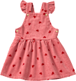 Kleid aus Kord mit Herz-Muster, rosa, Gr. 92 ALANA