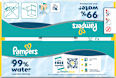 Vlhčené utierky 99% water 9 x 60 Pampers baby-dry