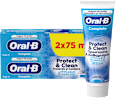 Complete Protect & Clean pasta za zube, 2x75ml Oral-B