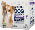 Multi pakiranje mokre hrane za odrasle pse malih pasem Jagnjetina + Zajec, 12x100 g SPECIAL DOG EXCELLENCE
