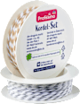 Kordel-Set "weiß/natur, weiß/grau" Profissimo
