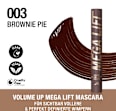 Mascara Volume Up Mega Lift 003 Brownie Pie MANHATTAN Cosmetics