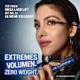 Mascara Volume Up Mega Lift 004 Waterproof Black MANHATTAN Cosmetics