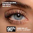 Mascara Volume Up Mega Lift 004 Waterproof Black MANHATTAN Cosmetics
