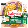zeleninové lasagne s kozím sýrem babybio