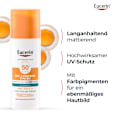 Eucerin Sun Protection Oil Control Tinted Dry Touch Face Sun Gel-Creme LSF 50+ Hell Eucerin