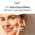 Eucerin Sun Protection Oil Control Tinted Dry Touch Face Sun Gel-Creme LSF 50+ Hell Eucerin