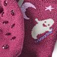 ABS Socken mit Geister-Muster, lila, Gr. 19/22 ALANA