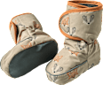 Thermoschuhe mit Fuchs-Muster, braun, 6-12 Monate PUSBLU