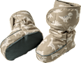 Thermoschuhe mit Dino-Muster, braun, 6-12 Monate PUSBLU