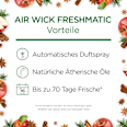 Lufterfrischer Freshmatic Baked Apple & Cinnamon Joy Nachfüllpack (2x250 ml) AIR WICK