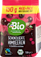 Schokolierte Himbeeren in Zartbitter dmBio