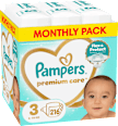 pleny, velikost 3 Pampers Premium Care