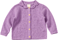 Strickjacke mit Kragen, lila, Gr. 62

 ALANA