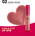 Rdečilo za ustnice Stain In Love, 02 Send Rose BOURJOIS PARIS