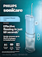 Zobna prha Airfloss HX3333/24 Philips Sonicare