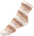 ponožky hřejivé béžovo-hnědé, vel. 35-38 Fascino