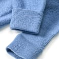 Jacke aus Wollwalk mit Mitwachsfunktion, blau, Gr. 62/68 ALANA