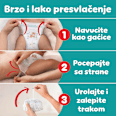 pants, pelene-gaćice, veličina 8 (17+ kg) Pampers active baby