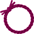 Haargummis Braidies Rosy Romance invisibobble