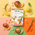 Kindersnack Smoothie-Chips Multifrucht mit Karotte ab 3 Jahren Freche Freunde