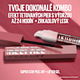 Rúž a tekutá linka na pery SuperStay Peel Off 07 Blaze MAYBELLINE NEW YORK