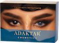 Kozmetičke kontaktne leće Arabian Night – tamnoplave, 1 par ADAKTAR®