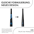 Eyeliner 24h Brush Liner Waterproof 010 Ultra Black CATRICE