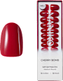Künstliche Nägel Soft Gel Press Ons Cherry Bomb Medium Round Maniko