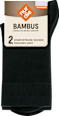 Komfort-Socken Bambus schwarz Gr. 35-38 nur die