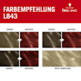 Haarfarbe L843 Leuchtendes Rot Schwarzkopf Brillance