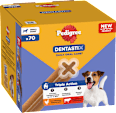 Kausnack Hund Zahnpflege DentaStix für kleine Hunde, Multipack (10x7 Stück) Pedigree