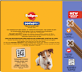 Kausnack Hund Zahnpflege DentaStix für kleine Hunde, Multipack (10x7 Stück) Pedigree