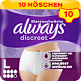 discreet Pants Inkontinenz Plus Gr. L always
