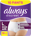 discreet Pants Inkontinenz Plus Gr. L always